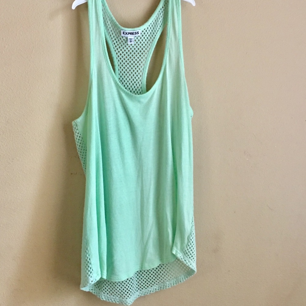 NWOT Mint Express Mesh Back Tank!